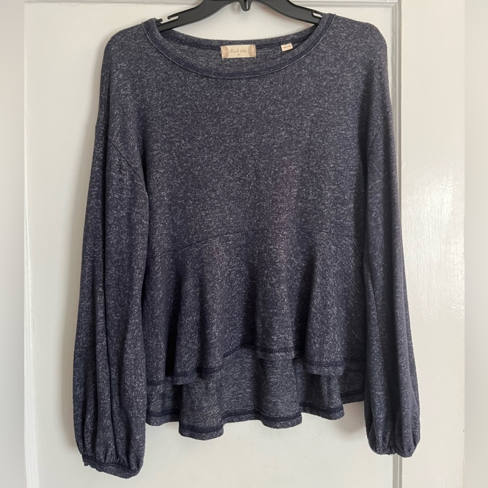 Long sleeve flowy top